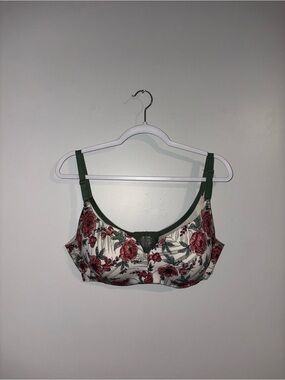 Sleekback | White Floral Bra